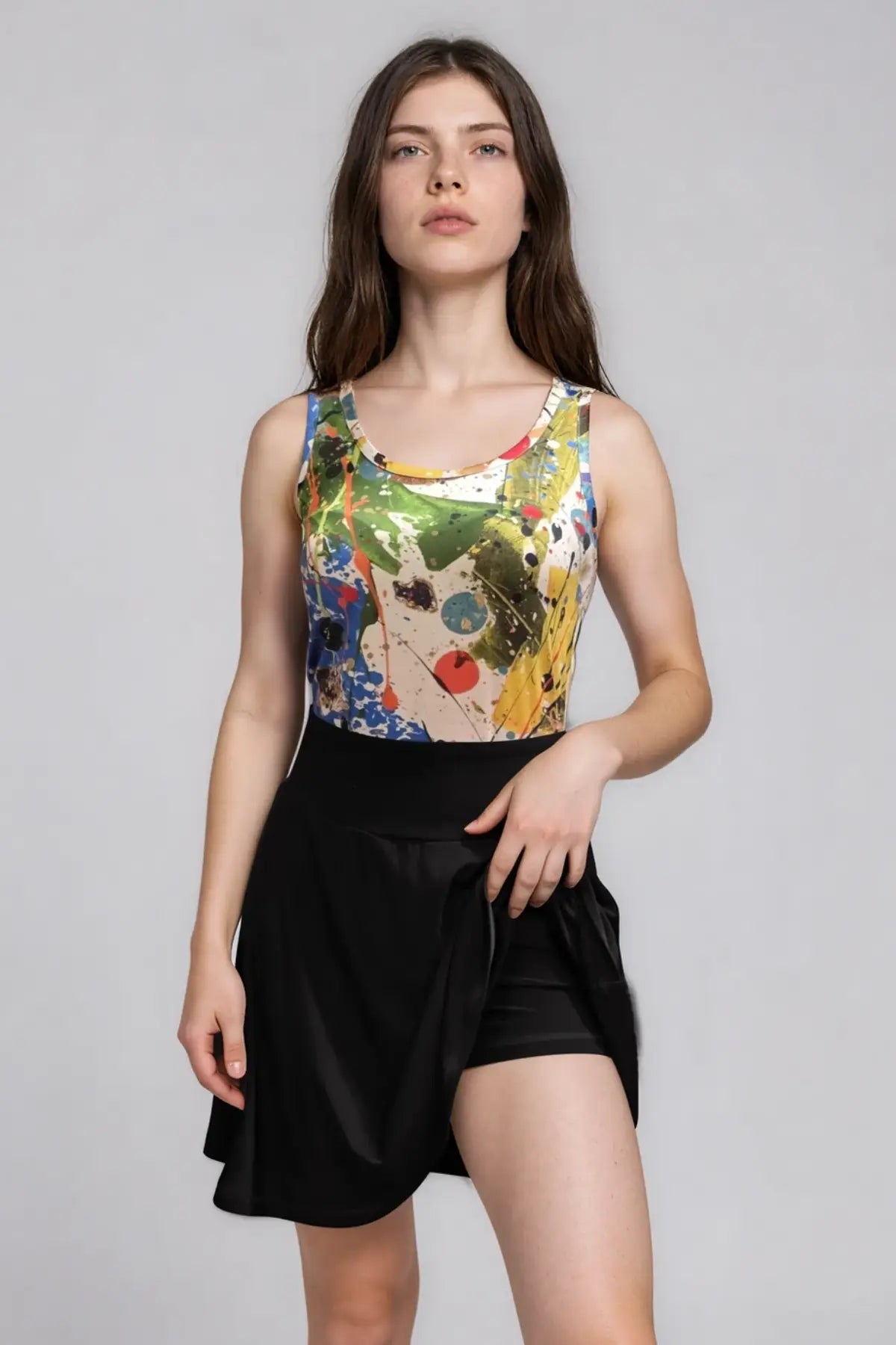 Jupe short noire