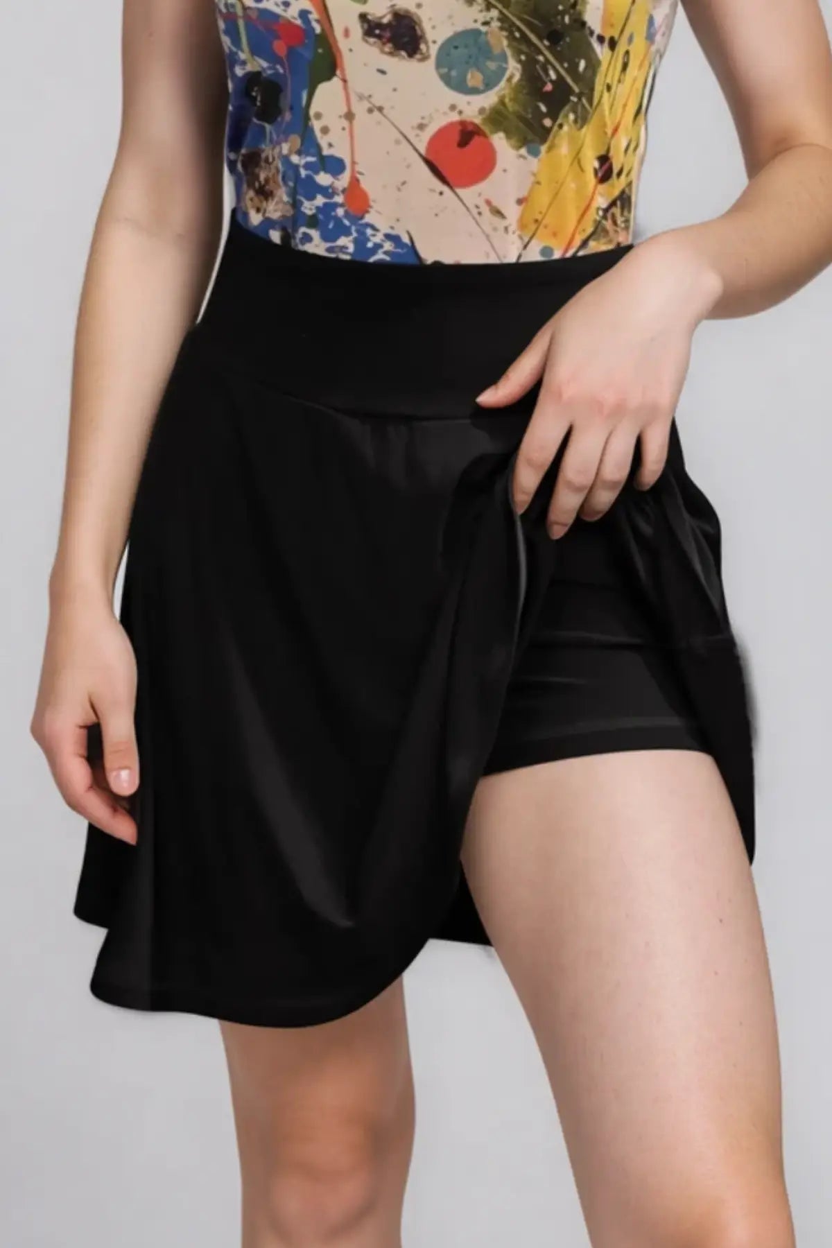 Jupe short noire